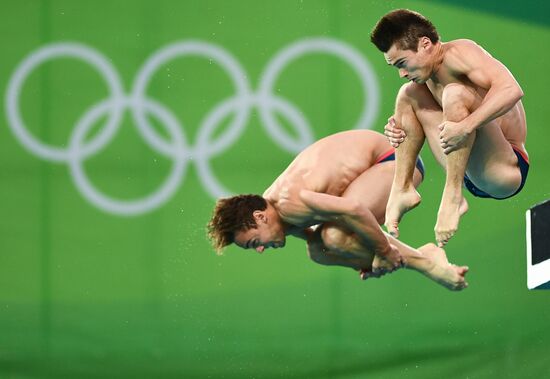 2016 Summer Olympics. Synchronized diving. Men. 10m platform