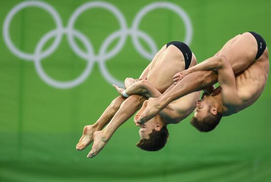 2016 Summer Olympics. Synchronized diving. Men. 10m platform