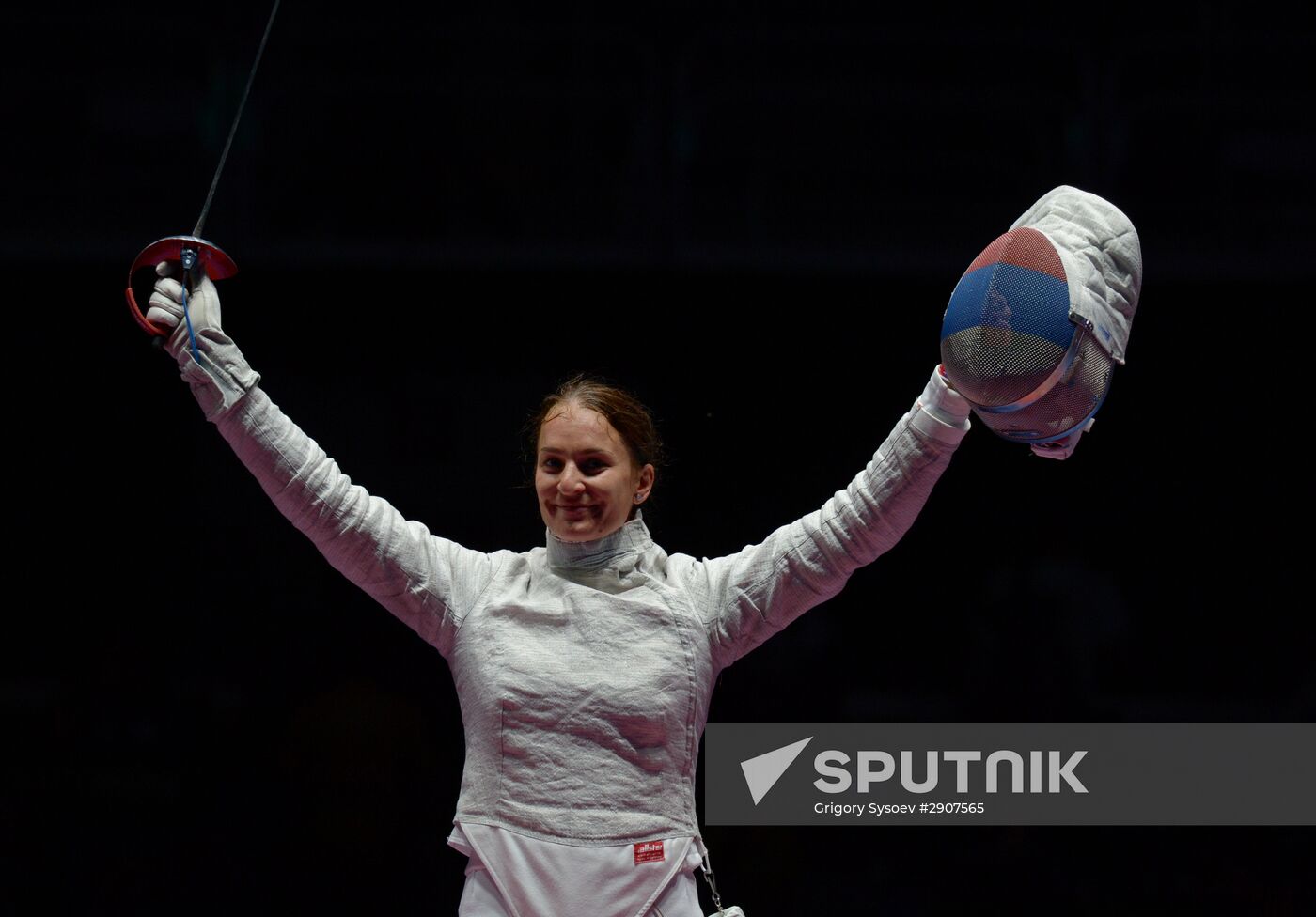 2016 Summer Olympics. Fencing. Women's saber
