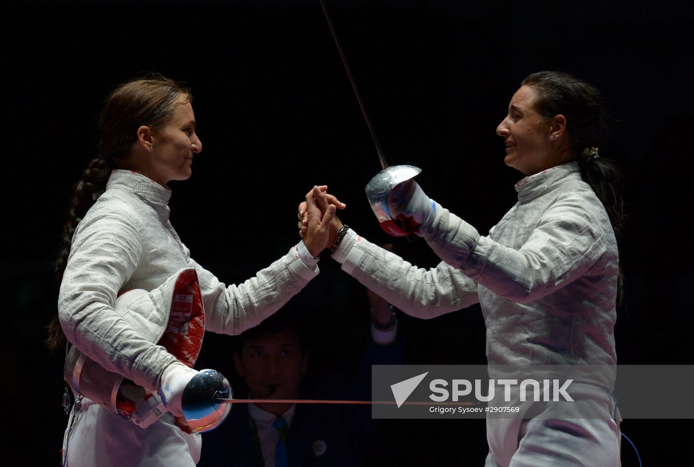 2016 Summer Olympics. Fencing. Women's saber