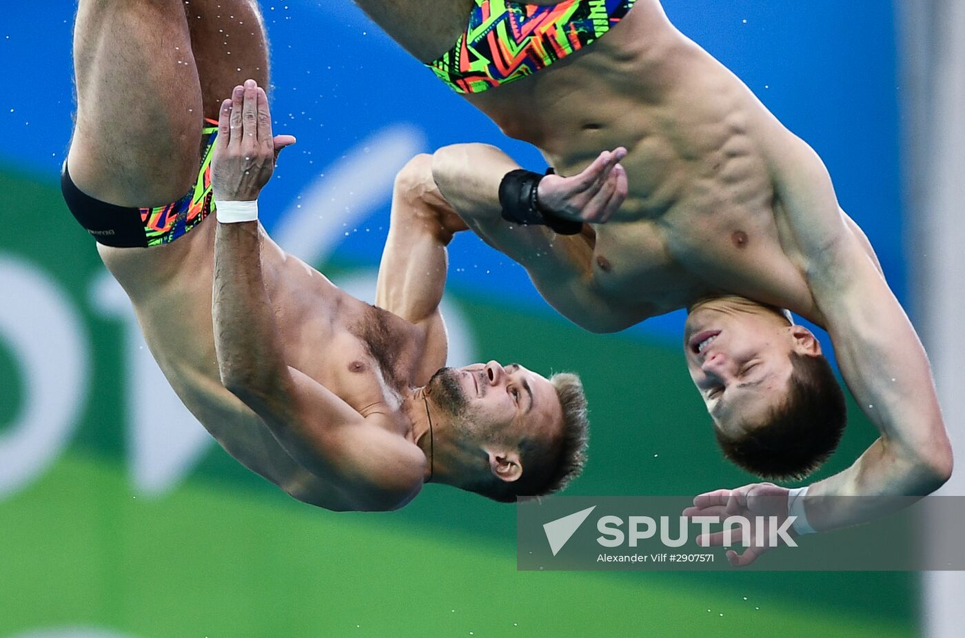 2016 Summer Olympics. Synchronized diving. Men. 10m platform