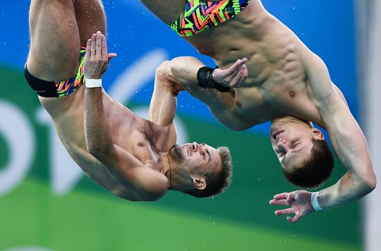 2016 Summer Olympics. Synchronized diving. Men. 10m platform