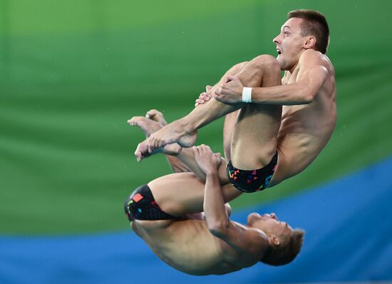 2016 Summer Olympics. Synchronized diving. Men. 10m platform