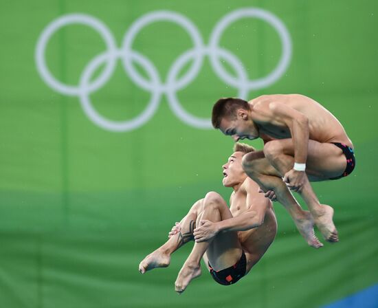 2016 Summer Olympics. Synchronized diving. Men. 10m platform