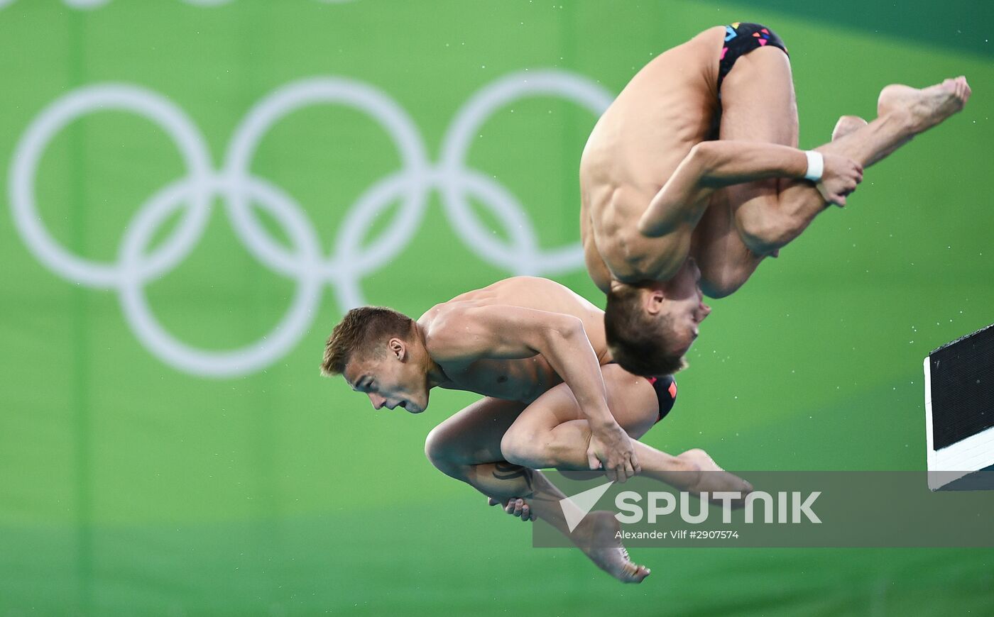 2016 Summer Olympics. Synchronized diving. Men. 10m platform