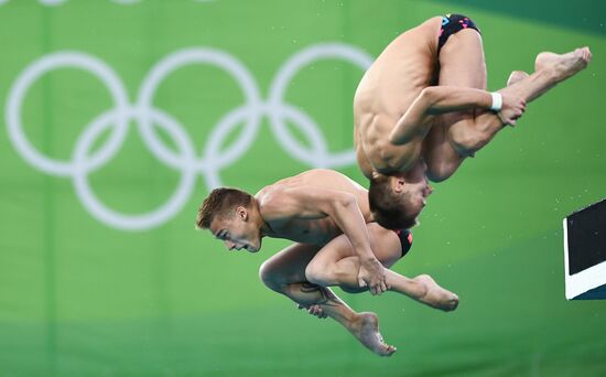 2016 Summer Olympics. Synchronized diving. Men. 10m platform