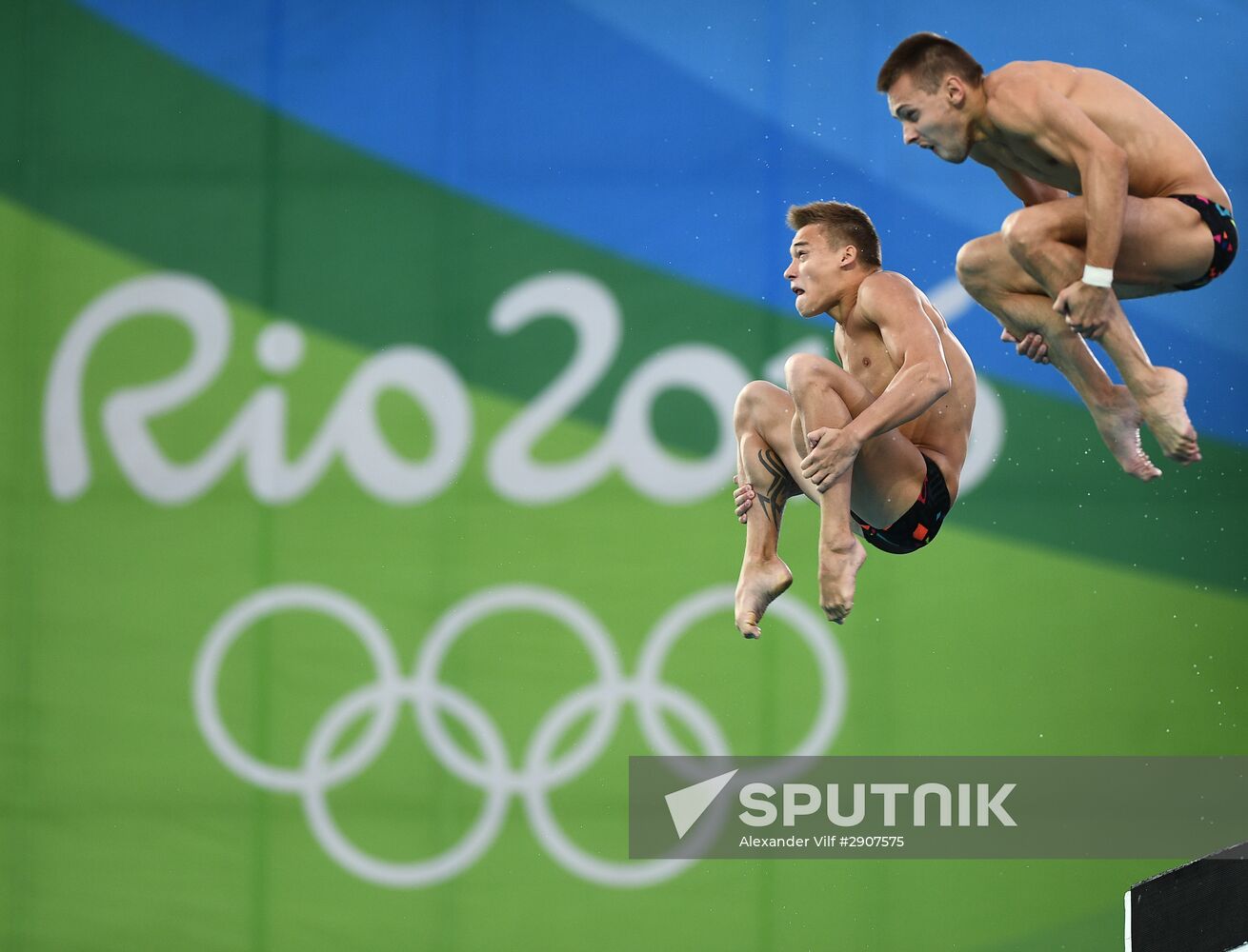 2016 Summer Olympics. Synchronized diving. Men. 10m platform