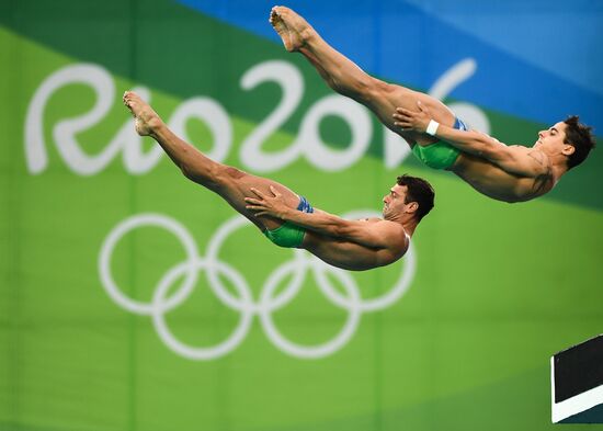 2016 Summer Olympics. Synchronized diving. Men. 10m platform