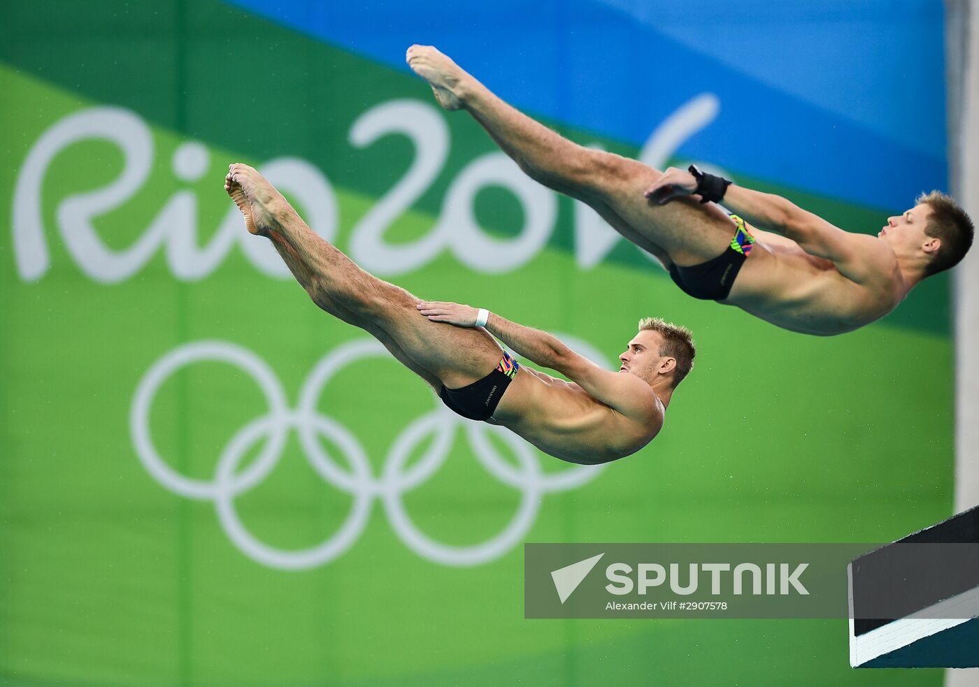 2016 Summer Olympics. Synchronized diving. Men. 10m platform