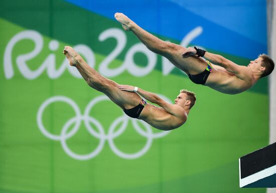 2016 Summer Olympics. Synchronized diving. Men. 10m platform