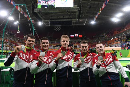 2016 Summer Olympics. Artistic gymnastics. All-around competition