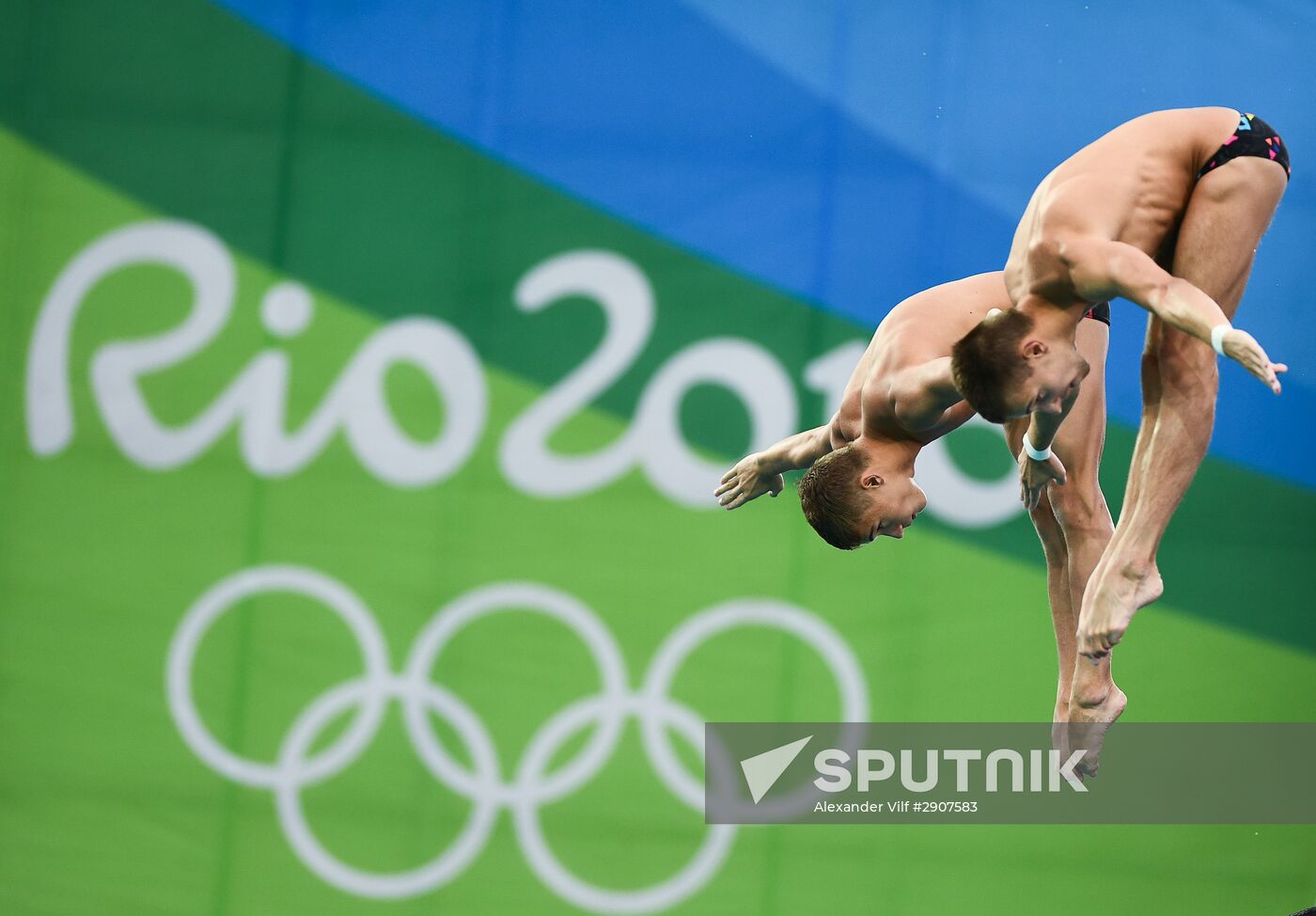 2016 Summer Olympics. Synchronized diving. Men. 10m platform