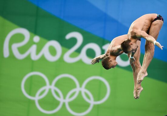 2016 Summer Olympics. Synchronized diving. Men. 10m platform