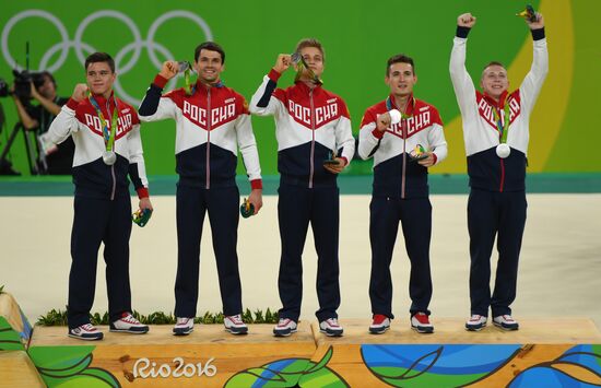2016 Summer Olympics. Artistic gymnastics. All-around competition