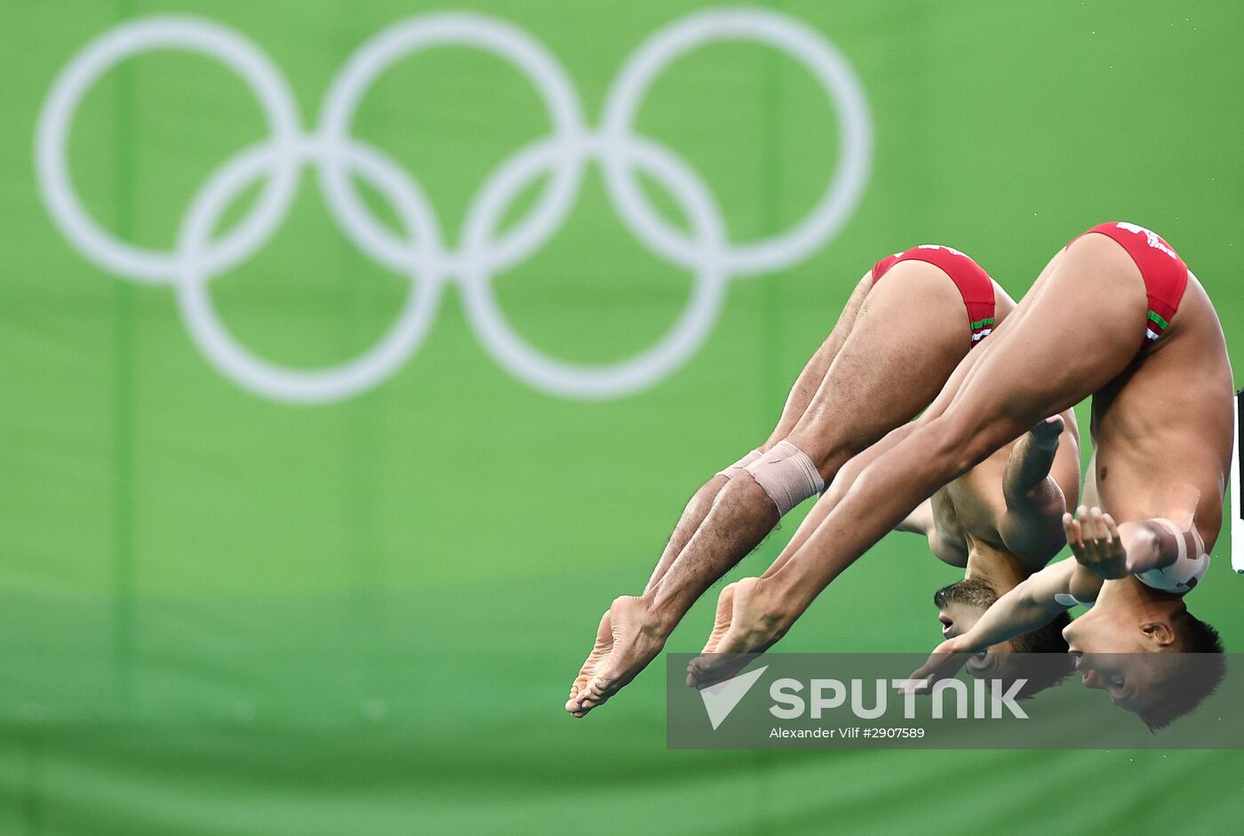 2016 Summer Olympics. Synchronized diving. Men. 10m platform