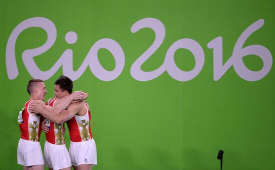 2016 Summer Olympics. Artistic gymnastics. All-around competition