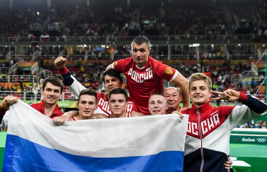 2016 Summer Olympics. Artistic gymnastics. All-around competition