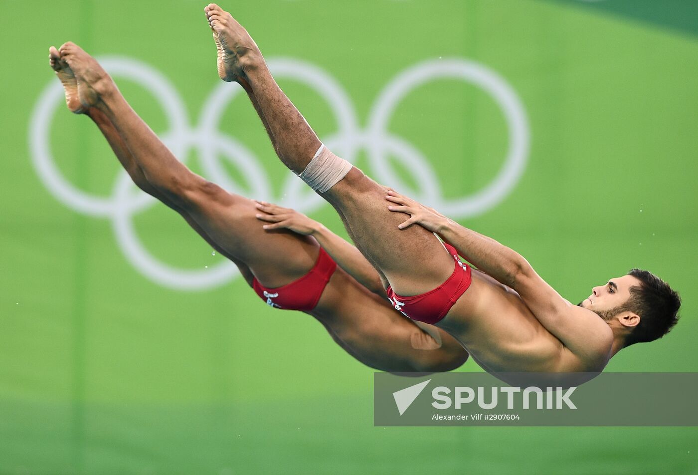 2016 Summer Olympics. Synchronized diving. Men. 10m platform