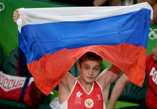Olympics 2016. Artistic gymnastics. Men. All-around competition