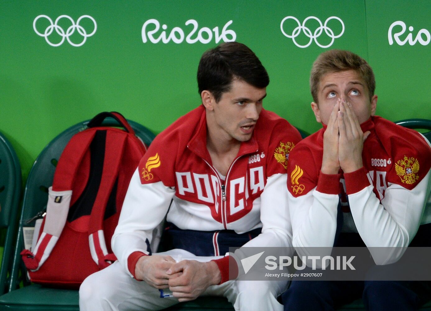 Olympics 2016. Artistic gymnastics. Men. All-around competition