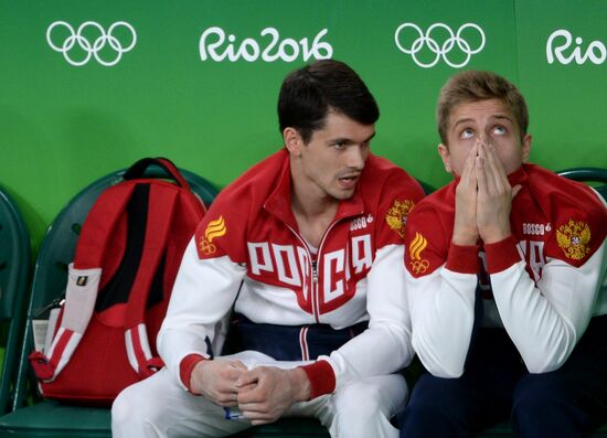 Olympics 2016. Artistic gymnastics. Men. All-around competition