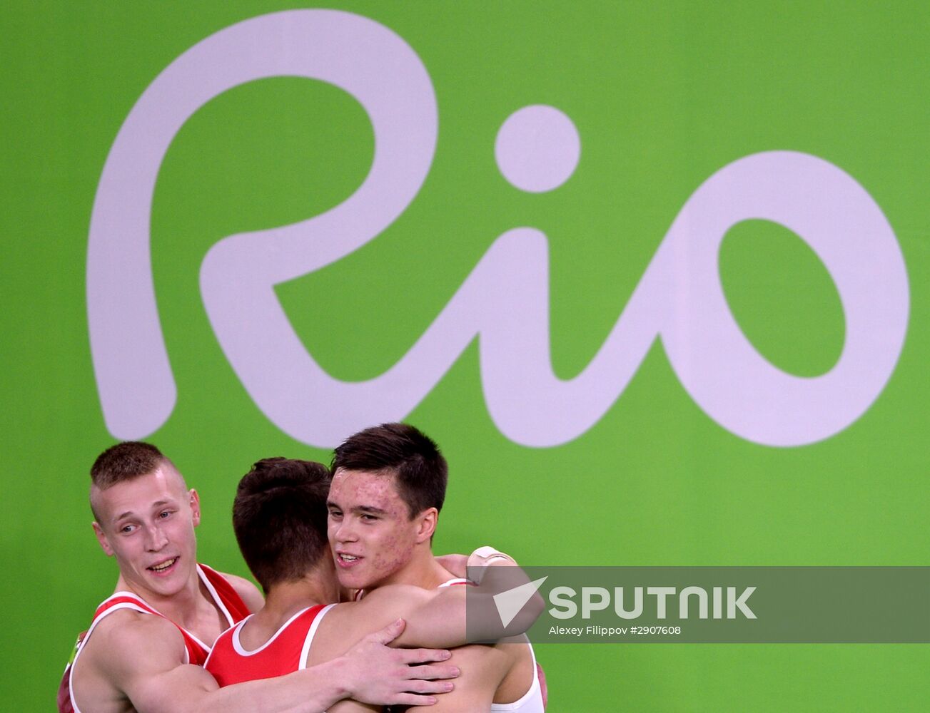 Olympics 2016. Artistic gymnastics. Men. All-around competition