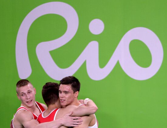 Olympics 2016. Artistic gymnastics. Men. All-around competition