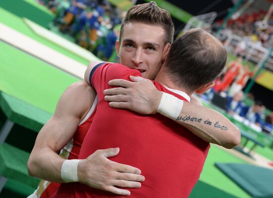 Olympics 2016. Artistic gymnastics. Men. All-around competition