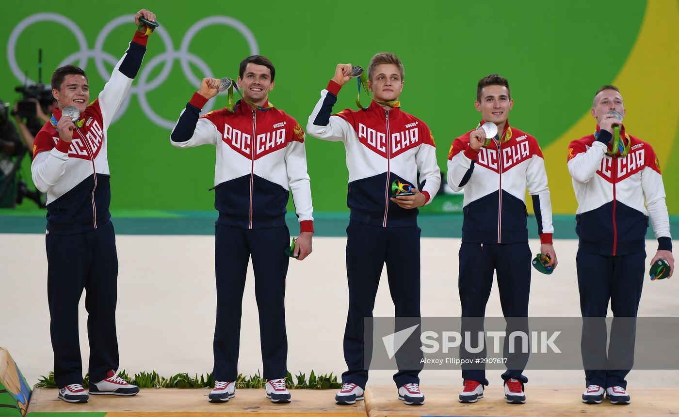 Olympics 2016. Artistic gymnastics. Men. All-around competition