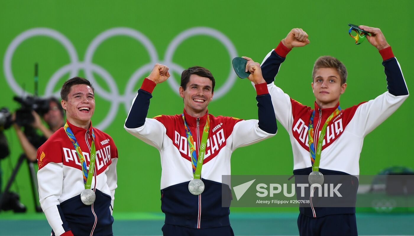 Olympics 2016. Artistic gymnastics. Men. All-around competition
