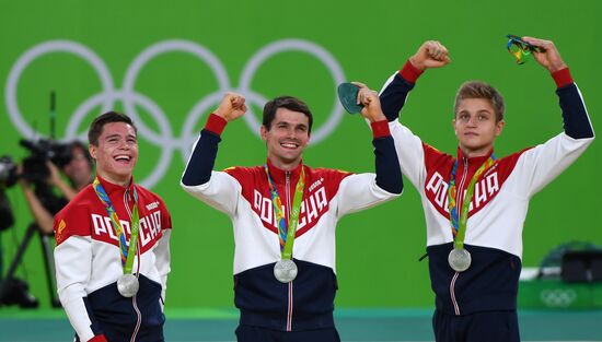 Olympics 2016. Artistic gymnastics. Men. All-around competition