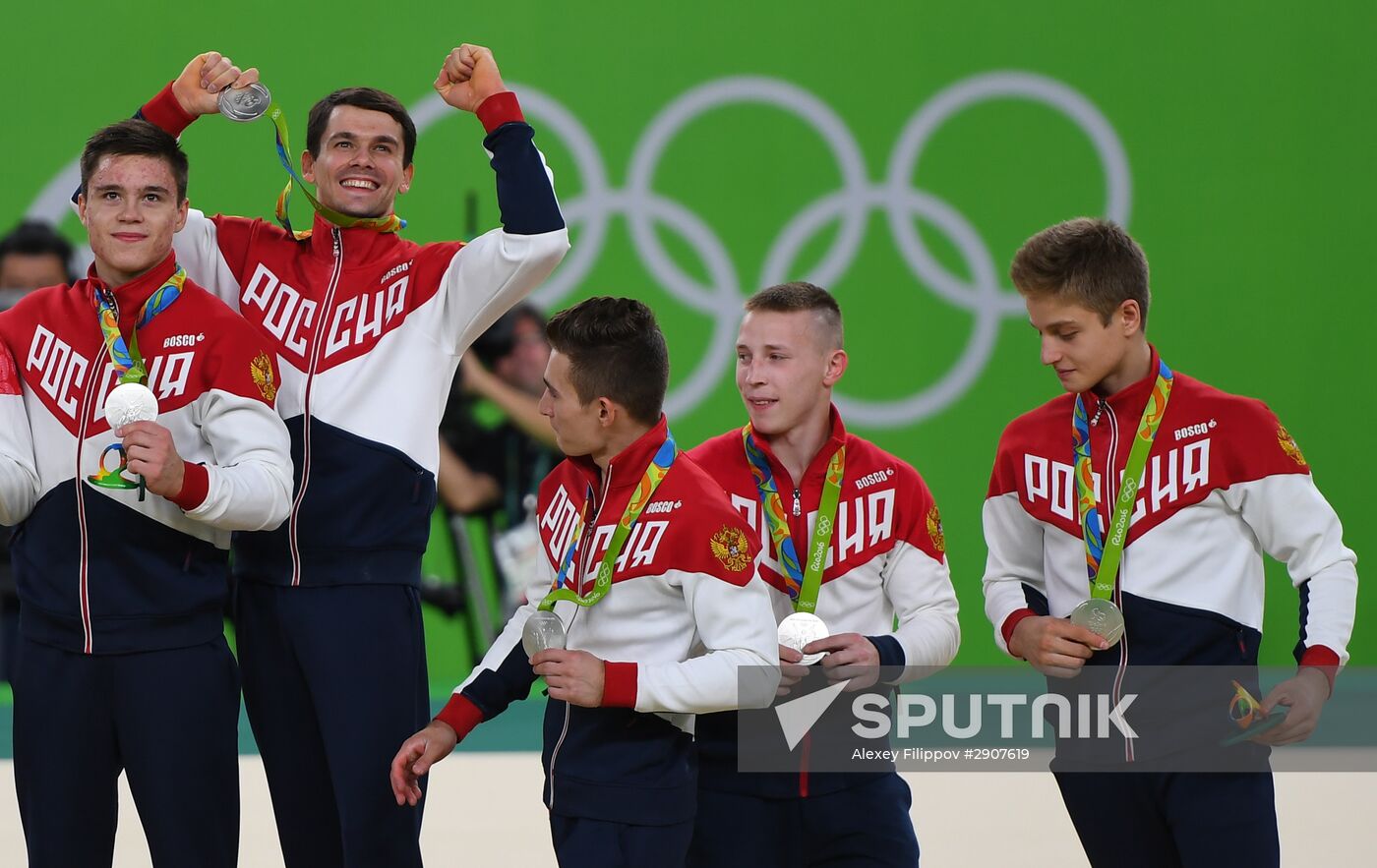 Olympics 2016. Artistic gymnastics. Men. All-around competition