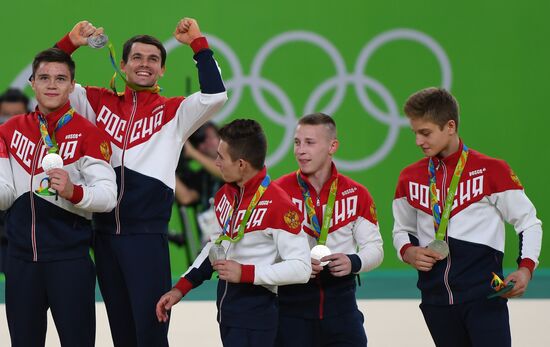 Olympics 2016. Artistic gymnastics. Men. All-around competition