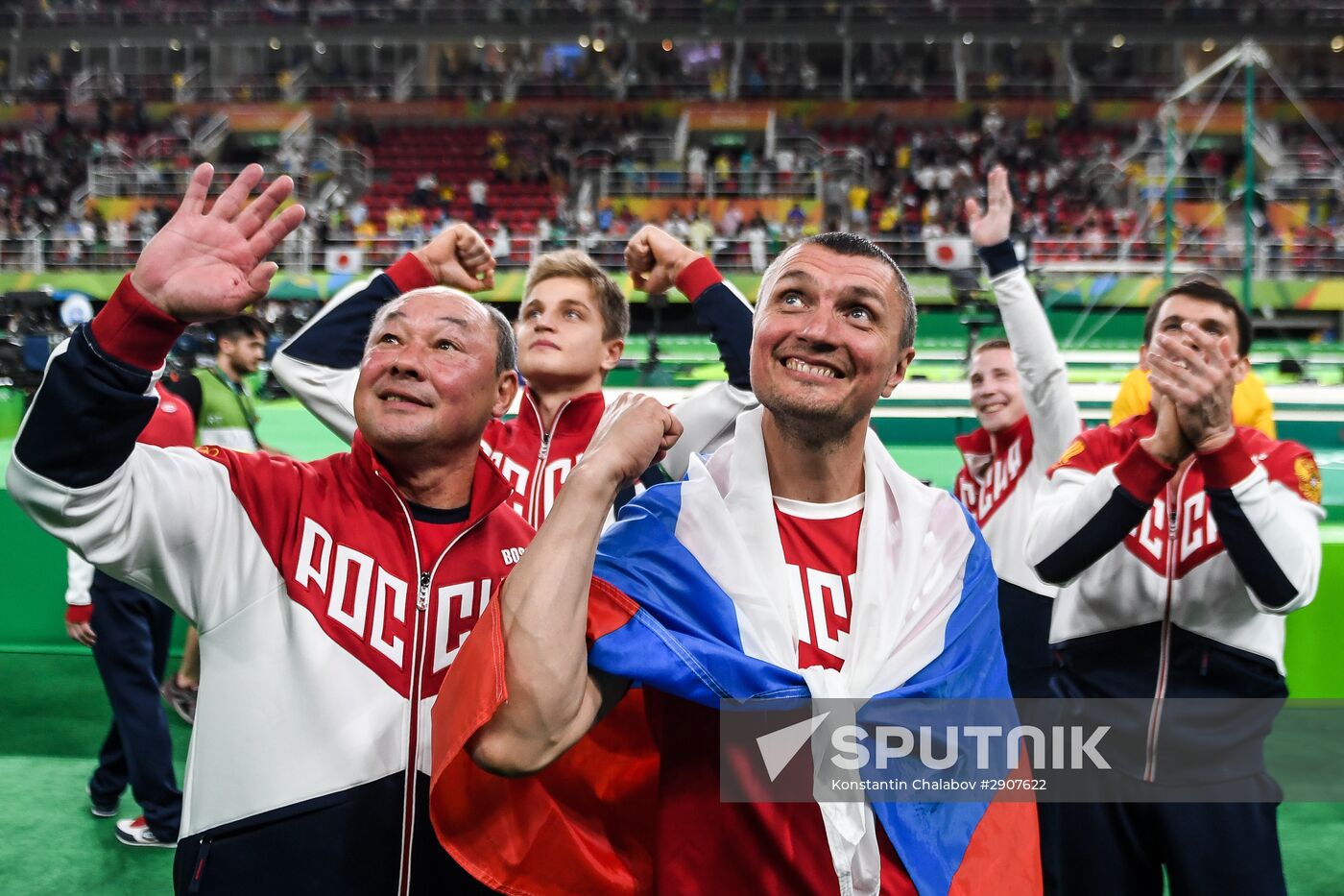 Olympics 2016. Artistic gymnastics. Men. All-around competition