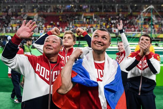 Olympics 2016. Artistic gymnastics. Men. All-around competition