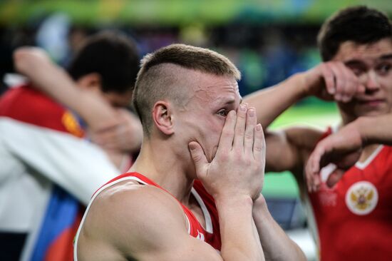 Olympics 2016. Artistic gymnastics. Men. All-around competition