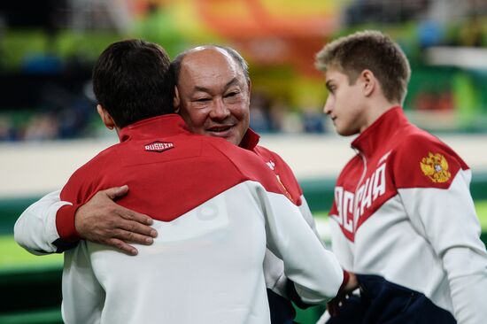 2016 Summer Olympics. Artistic gymnastics. All-around competition