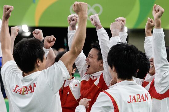 2016 Summer Olympics. Artistic gymnastics. All-around competition
