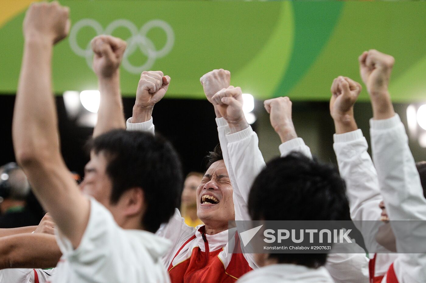 Olympics 2016. Artistic gymnastics. Men. All-around competition