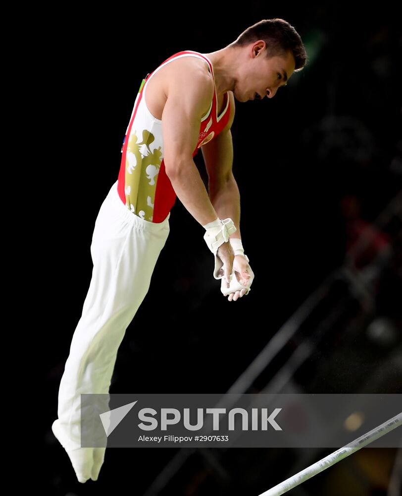Olympics 2016. Artistic gymnastics. Men. All-around competition