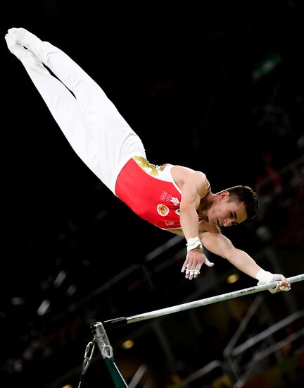 Olympics 2016. Artistic gymnastics. Men. All-around competition