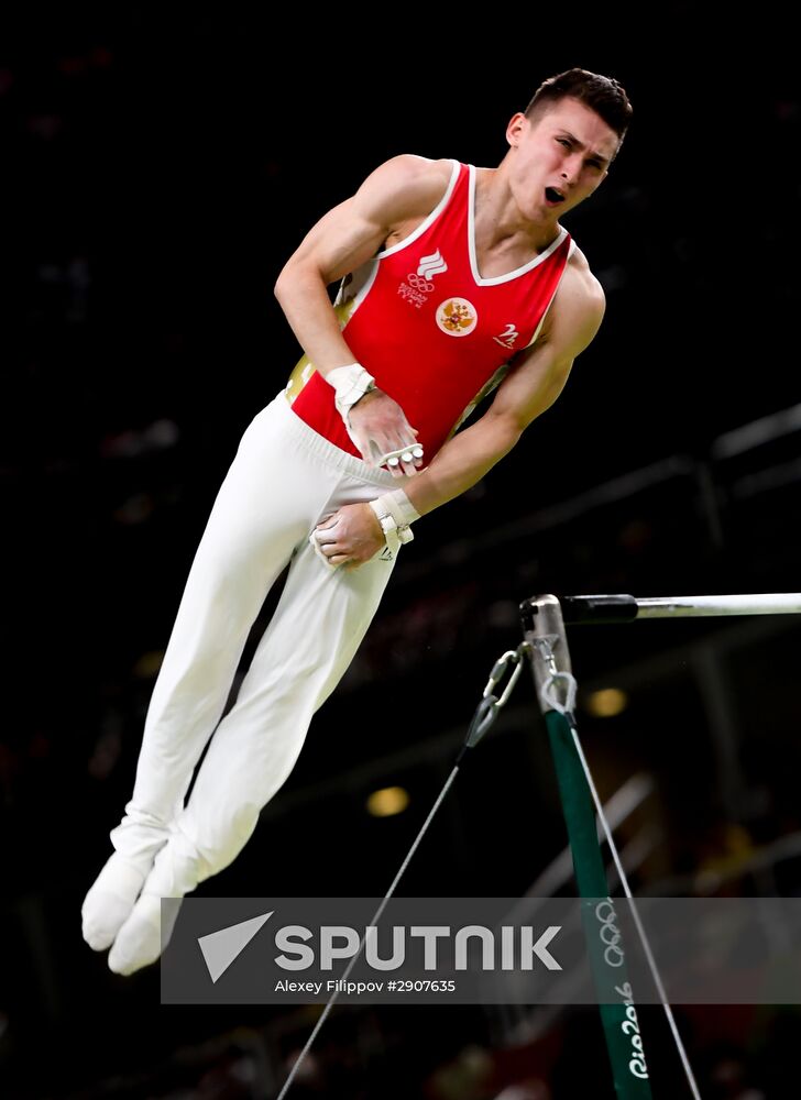 Olympics 2016. Artistic gymnastics. Men. All-around competition