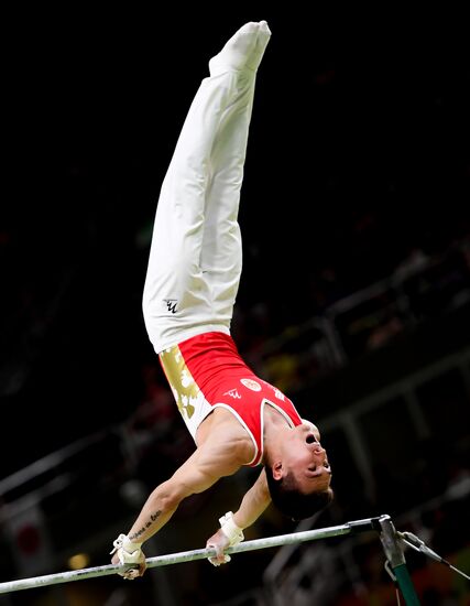 Olympics 2016. Artistic gymnastics. Men. All-around competition