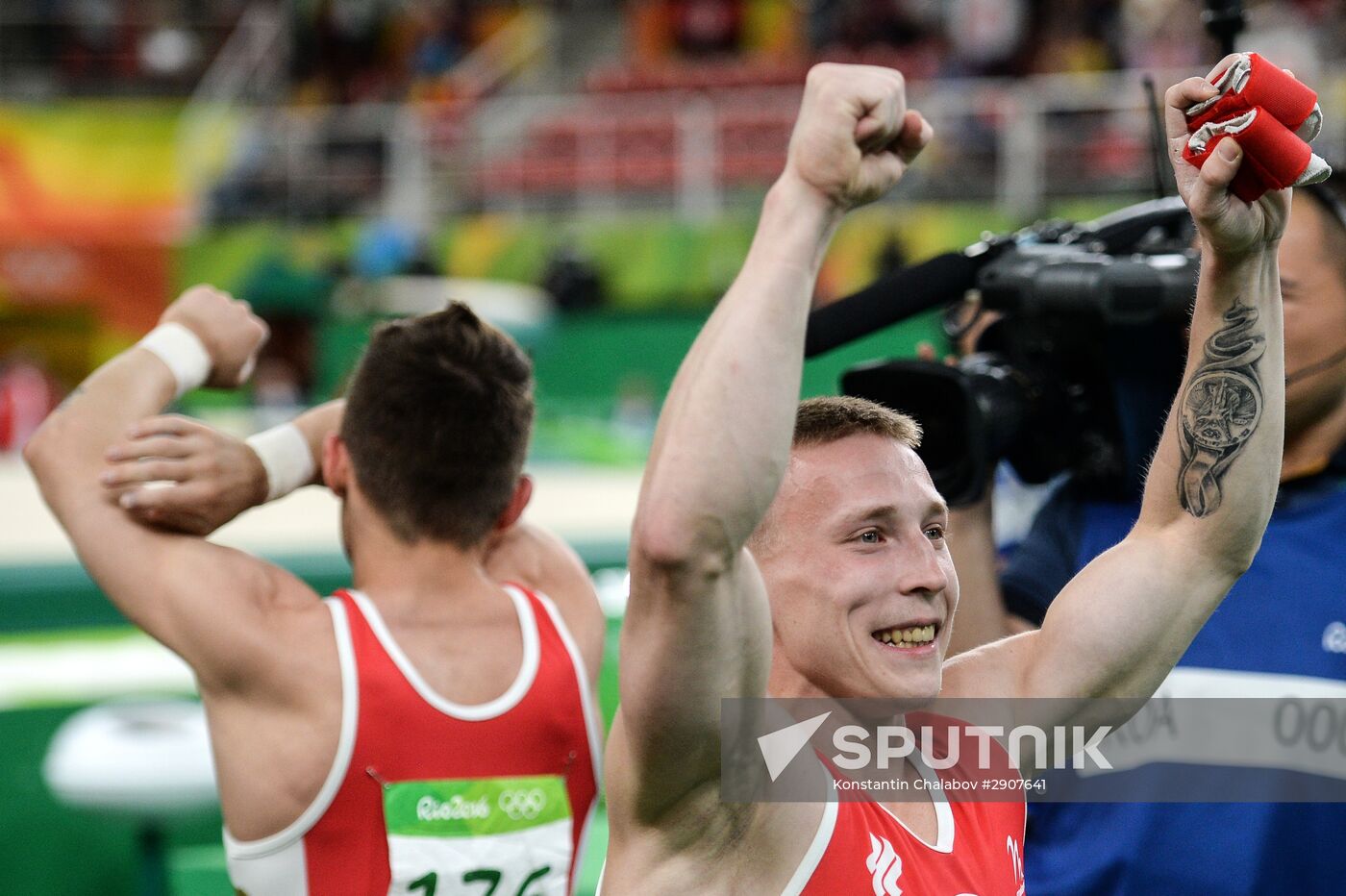 2016 Summer Olympics. Artistic gymnastics. All-around competition