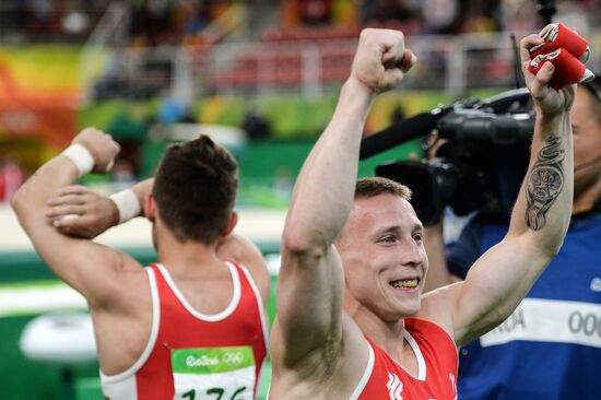 2016 Summer Olympics. Artistic gymnastics. All-around competition