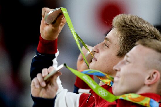 Olympics 2016. Artistic gymnastics. Men. All-around competition