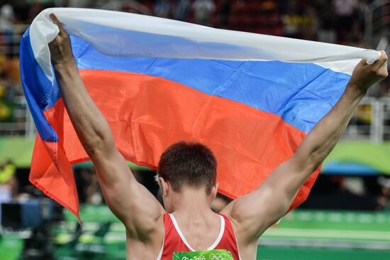 2016 Summer Olympics. Artistic gymnastics. All-around competition