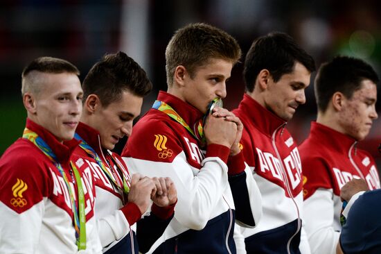 2016 Summer Olympics. Artistic gymnastics. All-around competition