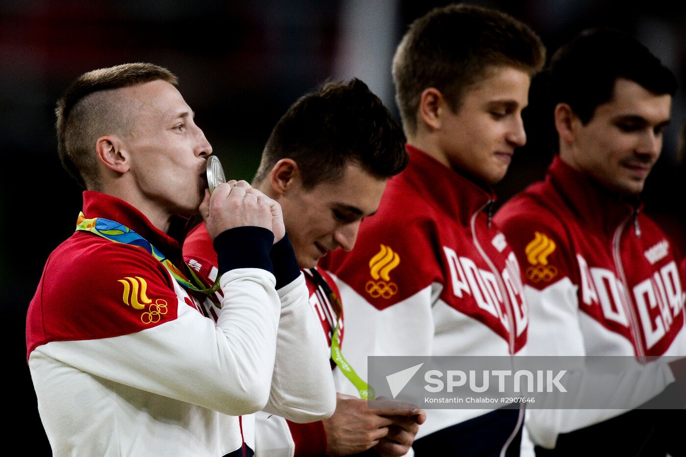 2016 Summer Olympics. Artistic gymnastics. All-around competition