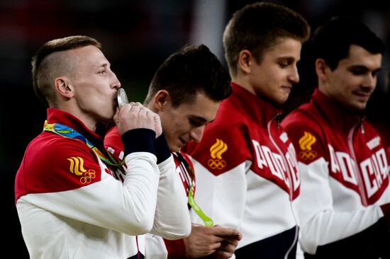 2016 Summer Olympics. Artistic gymnastics. All-around competition